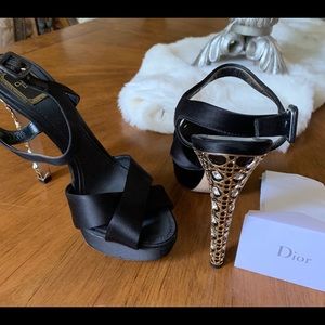 Women’s Dior Studded Black Heel/ Stiletto